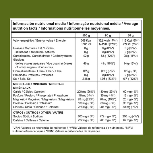 <tc>Pré e Intratreino com Carboidratos, Eletrólitos e CAFEÍNA de Mate Verde - 1kg</tc>
