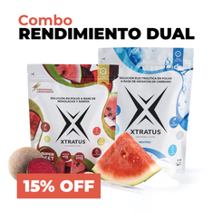 COMBO RENDIMIENTO DUAL: SUPER BEET + NEUTRO