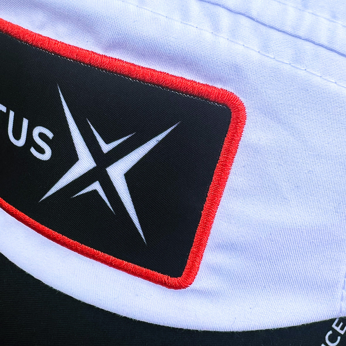 White Polyester Running Cap