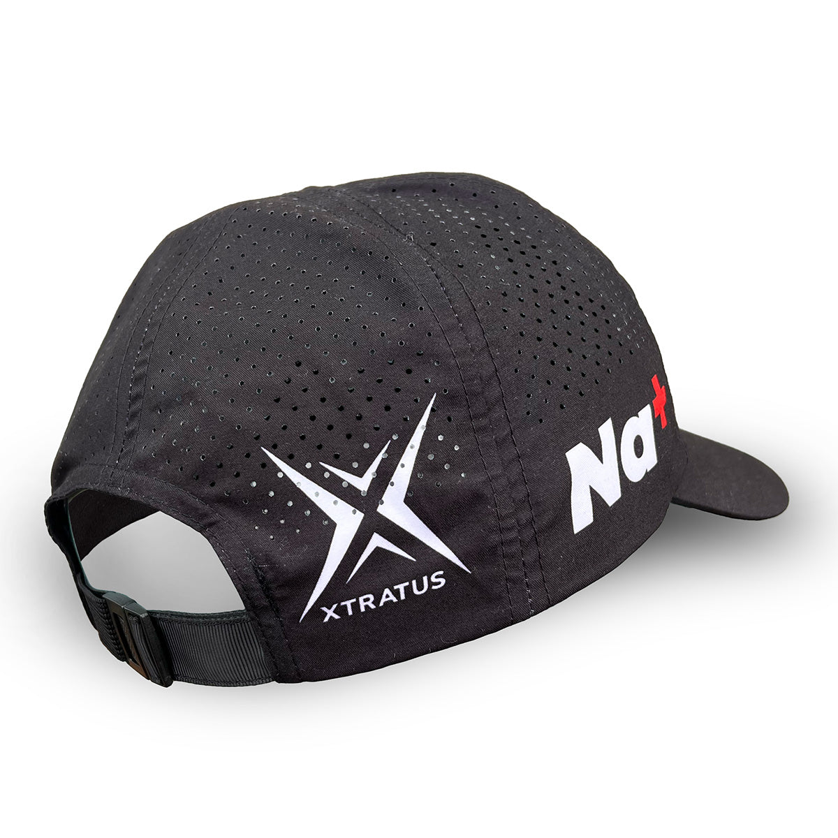Black Polyester Running Cap