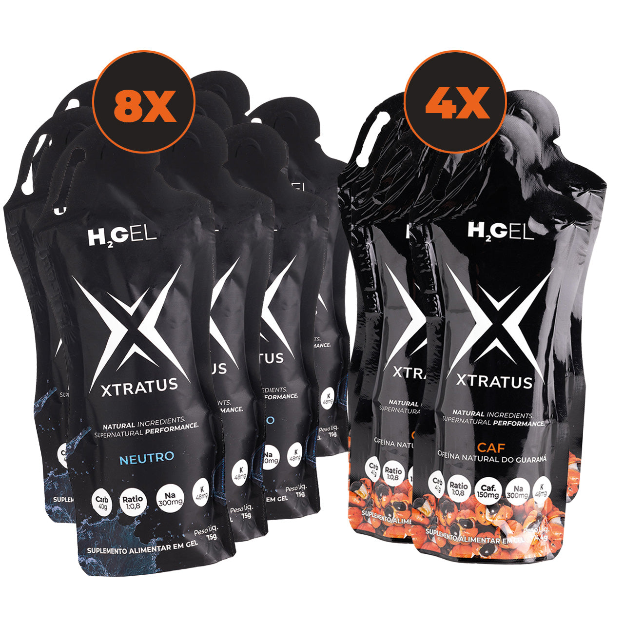 H2GEL - PACK 12 UNID. (8+4)