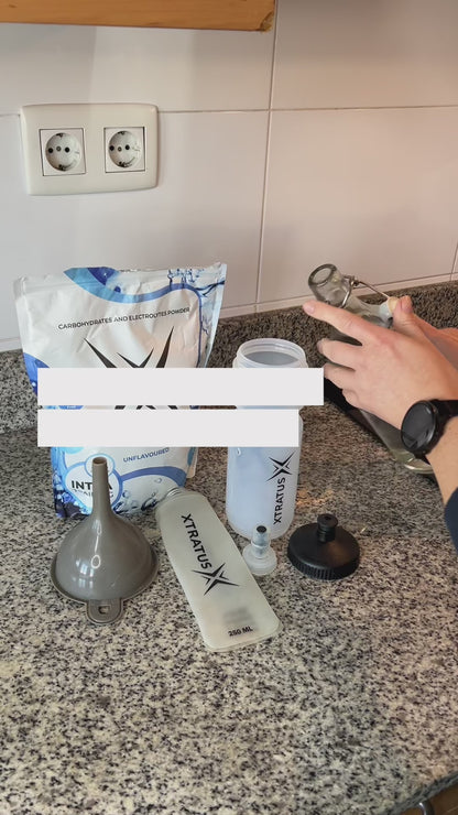 During training with carbohydrates, electrolytes, pineapple and mint - 1kg