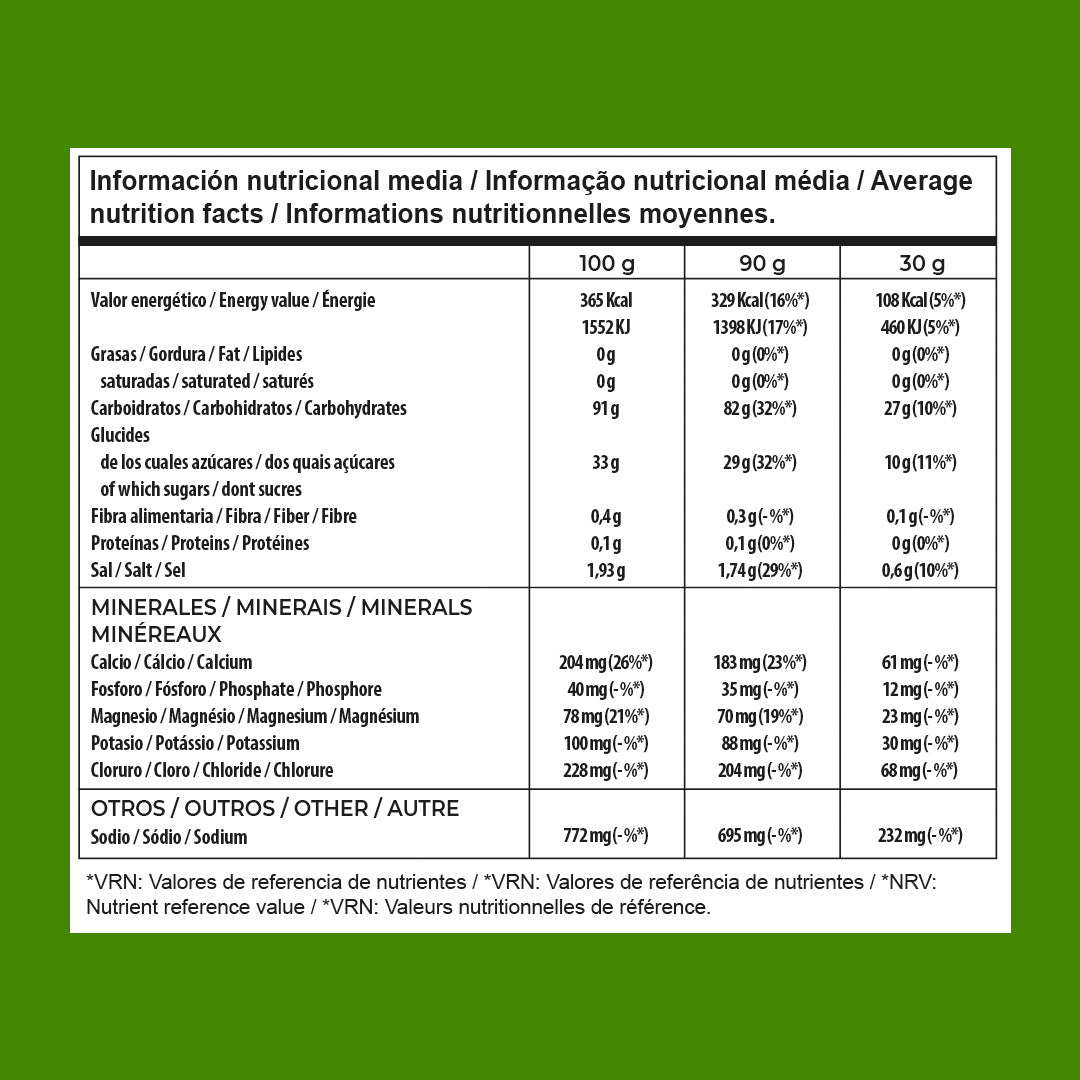 MISTURA DE CARBOIDRATOS E ELETRÓLITOS COM CAL - 1KG