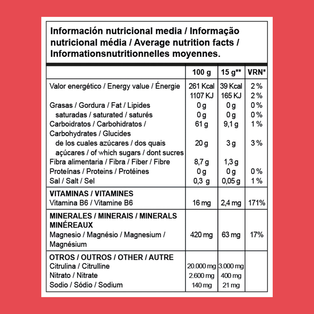 SUPER BETERRABA - BETERRABA E MELANCIA - NITRATO + CITRULINA - 300G