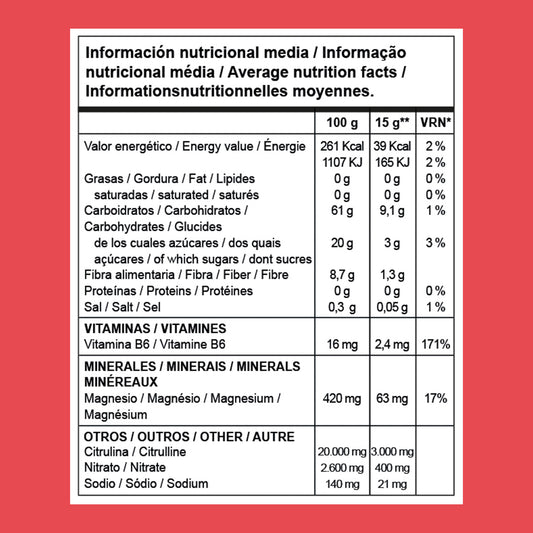 Super Beet Supplement Before Low Carb Training with Nitrate and Citrulin (beet and watermelon) - 300g
