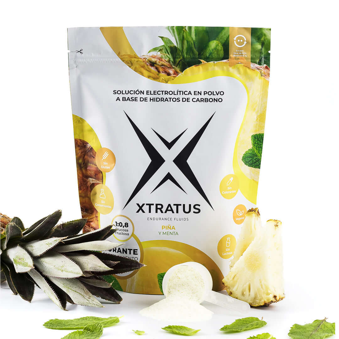 Mix of carbohydrates and electrolytes with PINEAPPLE + MINT - 1Kg