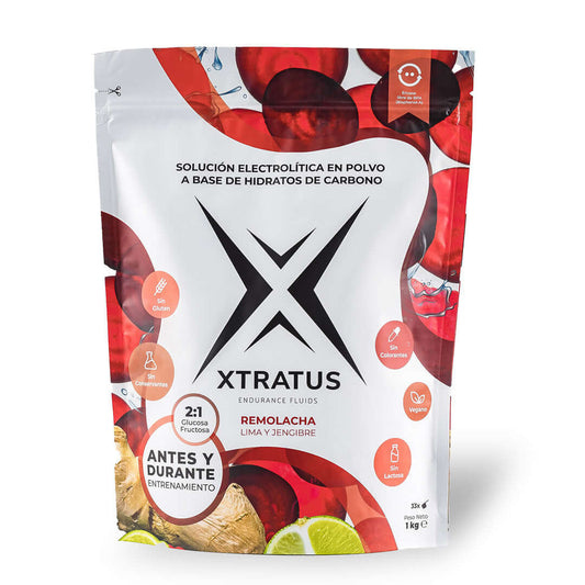 Before and during training with carbohydrates, electrolytes and beet nitrate - 1kg